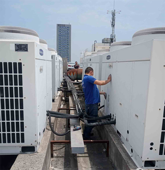 金山中央空调制热和不制冷系统维修方法